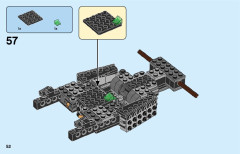 LEGO 76239 instructions page 52 – build guide