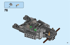 LEGO 76239 instructions page 71 – build guide