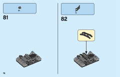 LEGO 76239 instructions page 74 – build guide