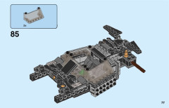 LEGO 76239 instructions page 77 – build guide