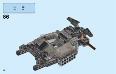 LEGO 76239 instructions page 78 – build guide
