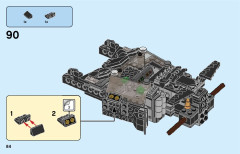 LEGO 76239 instructions page 84 – build guide