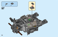LEGO 76239 instructions page 92 – build guide