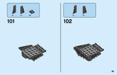 LEGO 76239 instructions page 95 – build guide