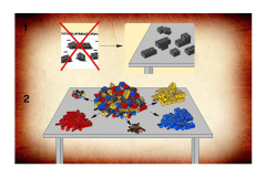 LEGO 7624 instructions page 2 – build guide
