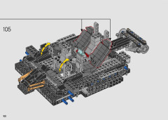 LEGO 76240 instructions page 100 – build guide