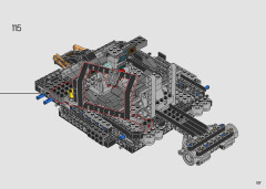 LEGO 76240 instructions page 107 – build guide