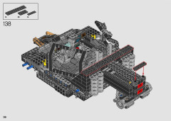 LEGO 76240 instructions page 128 – build guide