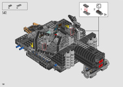 LEGO 76240 instructions page 132 – build guide
