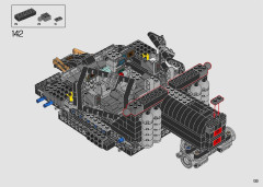 LEGO 76240 instructions page 133 – build guide
