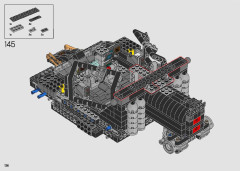 LEGO 76240 instructions page 136 – build guide