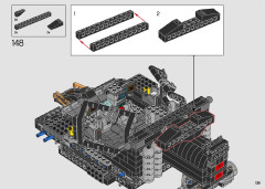LEGO 76240 instructions page 139 – build guide
