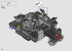 LEGO 76240 instructions page 142 – build guide
