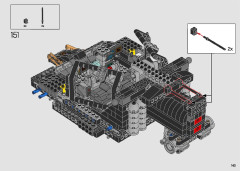 LEGO 76240 instructions page 143 – build guide