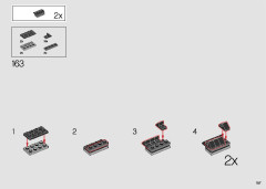 LEGO 76240 instructions page 157 – build guide