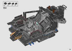 LEGO 76240 instructions page 159 – build guide