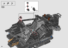 LEGO 76240 instructions page 164 – build guide