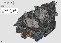 LEGO 76240 instructions page 184 – build guide
