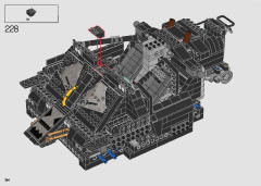 LEGO 76240 instructions page 194 – build guide