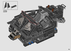 LEGO 76240 instructions page 195 – build guide