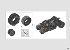 LEGO 76240 instructions page 203 – build guide
