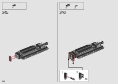 LEGO 76240 instructions page 206 – build guide