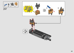 LEGO 76240 instructions page 207 – build guide