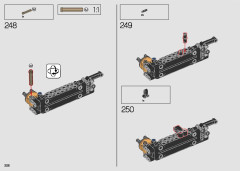 LEGO 76240 instructions page 208 – build guide