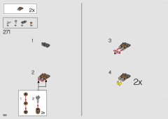 LEGO 76240 instructions page 222 – build guide