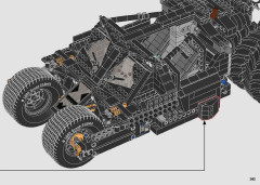 LEGO 76240 instructions page 243 – build guide