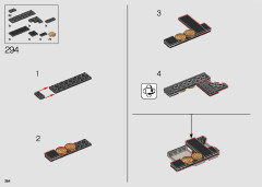 LEGO 76240 instructions page 254 – build guide