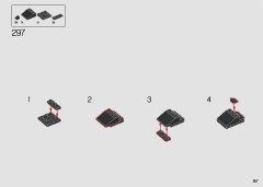 LEGO 76240 instructions page 257 – build guide