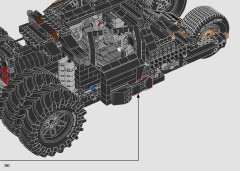 LEGO 76240 instructions page 260 – build guide