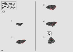 LEGO 76240 instructions page 264 – build guide
