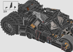 LEGO 76240 instructions page 277 – build guide
