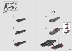 LEGO 76240 instructions page 323 – build guide