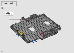 LEGO 76240 instructions page 34 – build guide
