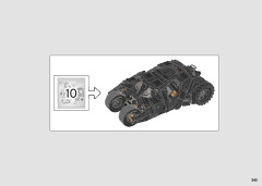 LEGO 76240 instructions page 343 – build guide