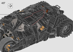 LEGO 76240 instructions page 348 – build guide