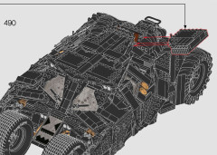LEGO 76240 instructions page 358 – build guide