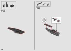 LEGO 76240 instructions page 366 – build guide