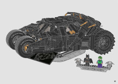 LEGO 76240 instructions page 411 – build guide