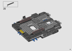 LEGO 76240 instructions page 45 – build guide