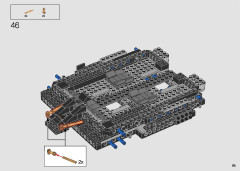 LEGO 76240 instructions page 65 – build guide