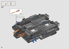 LEGO 76240 instructions page 66 – build guide