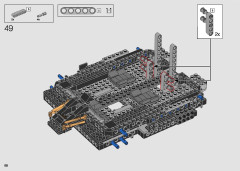 LEGO 76240 instructions page 68 – build guide