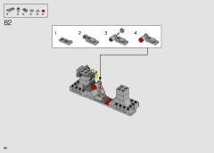 LEGO 76240 instructions page 84 – build guide
