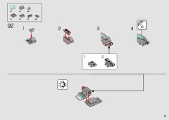 LEGO 76240 instructions page 91 – build guide