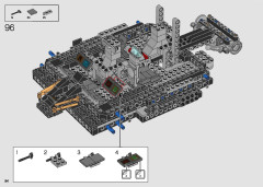 LEGO 76240 instructions page 94 – build guide
