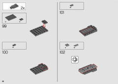 LEGO 76240 instructions page 98 – build guide